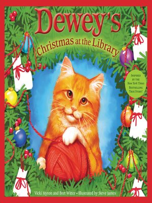 cover image of Dewey's Christmas at the Library
